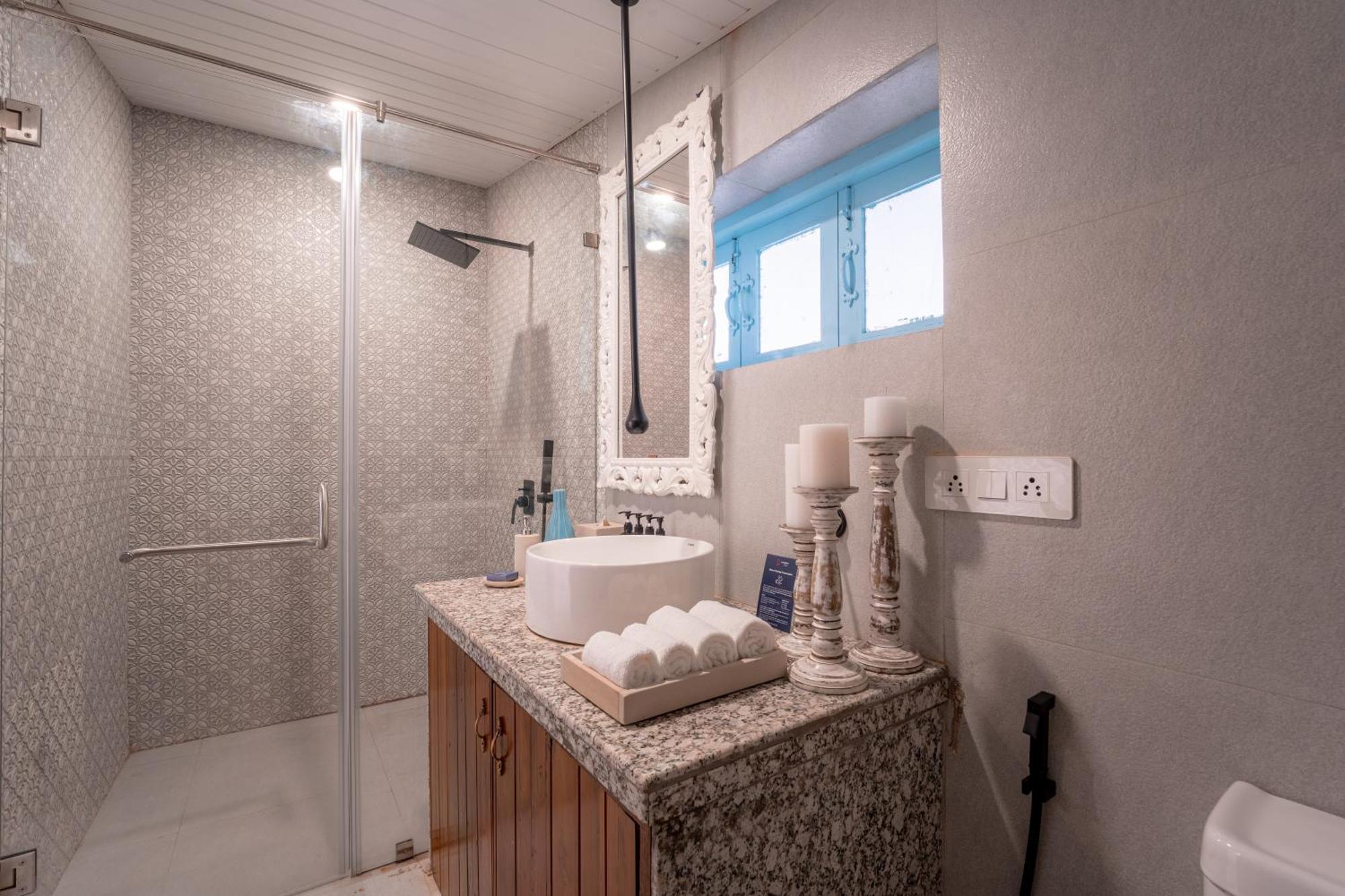 Lohonostays Villa Santorini Alībāg Zewnętrze zdjęcie