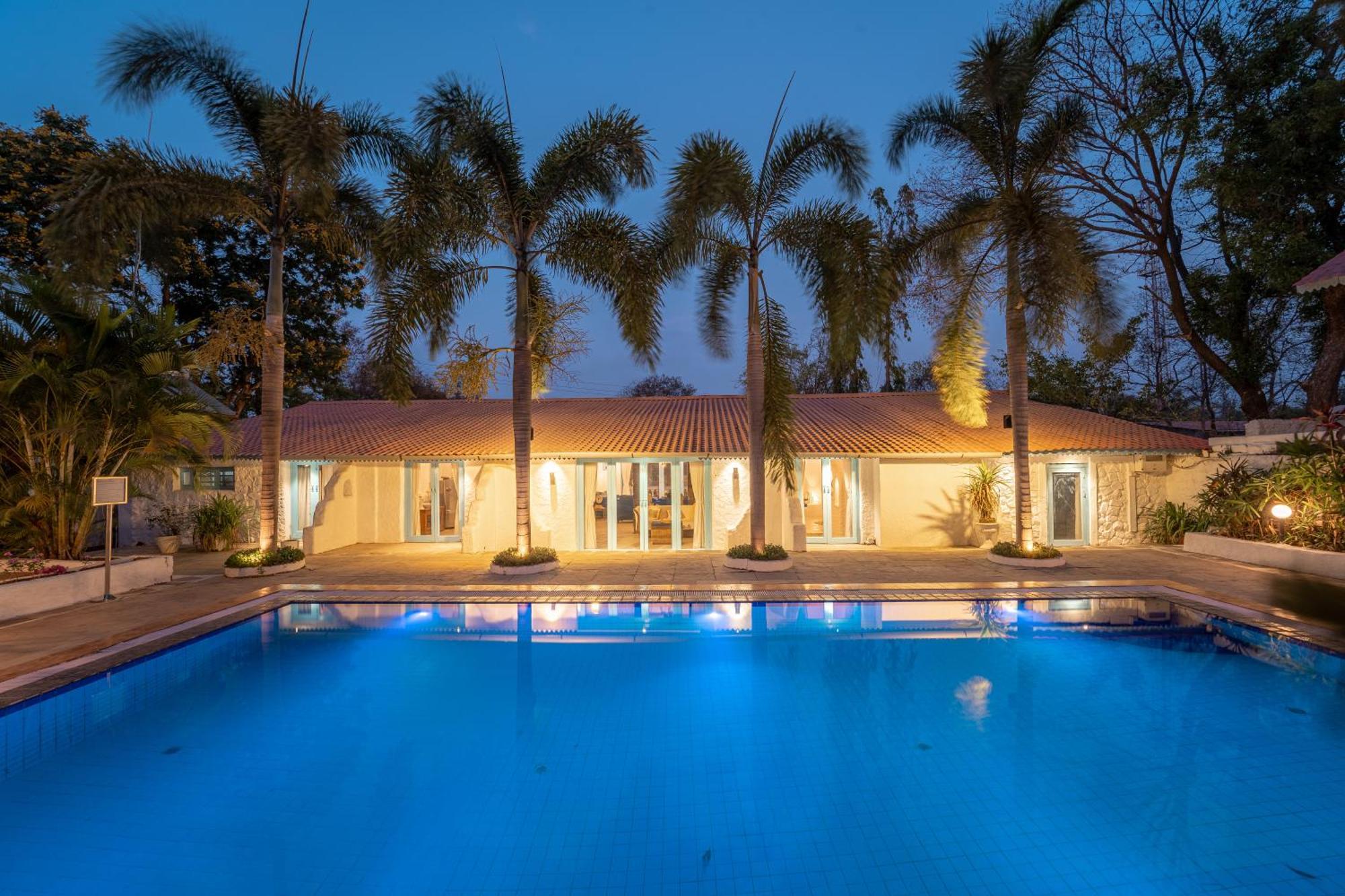 Lohonostays Villa Santorini Alībāg Zewnętrze zdjęcie