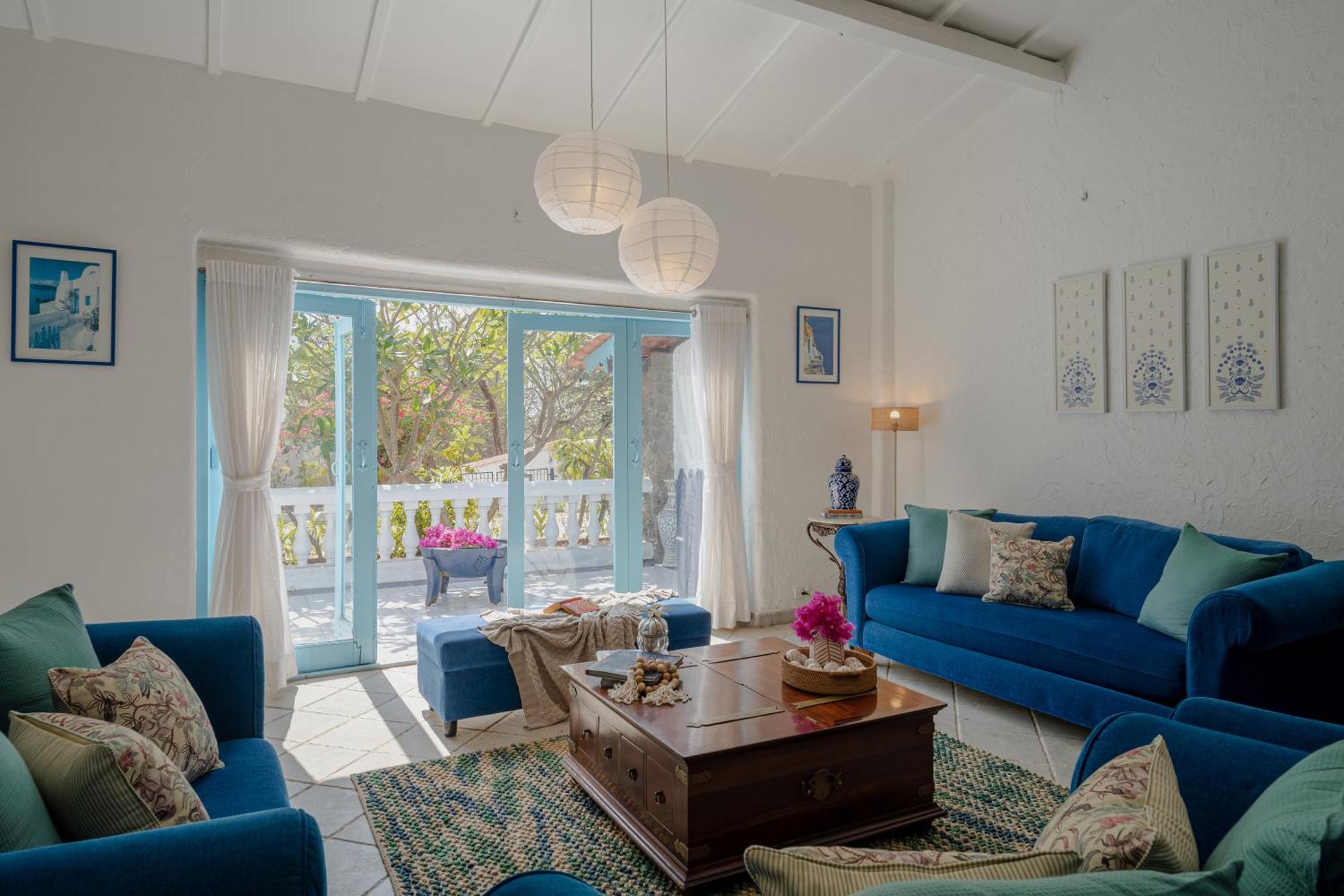 Lohonostays Villa Santorini Alībāg Zewnętrze zdjęcie